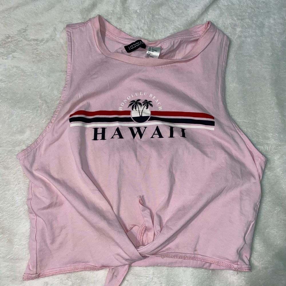 Hawaiian Crop Top